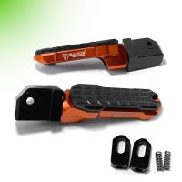 ราคา พักเท้าหลัง Click160 Click125 150 PCX160 ADV160 ใส่ได้ทุกปี ของแต่ง Click ผลิตจากอลูมิเนียม CNC แท้ 1คู่ (21174429942)