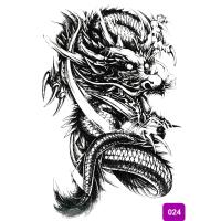 ราคา อัพเดทล่าสุด TATTOO STICKER ลายมังกร ติดแน่น ติดง่าย ติดนาน คุณภาพพรีเมี่ยม (20505252745)