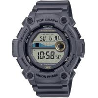 ราคา Casio Tide Graph Moon Phase Mens Sports Watch w Illuminator Model WS 1300H 8AV Gray (20608284770)
