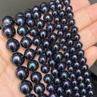 ราคา Natural Black Agates Onyx Stone Beads Smooth Round Loose Spacer Beads For Jewelry Making DIY Bracelets 15 4 6 8 10 12 14mm (19886251348)