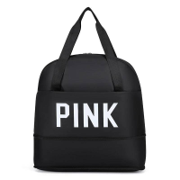 ราคา กระเป๋าเดินทางแฟชั่น กระเป๋าทรหมอนสามารถขยายก้นกระเป๋าได้ กระเป๋าขนาดใหญ่ พาดลำตัว เนื้อผ้าน้ำหนักเบา สกรีนสวย J340 (20962973727)