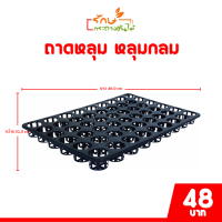 ราคา กระถาง จานรอง กระถางต้นไม้ ถาดหลุม หลุมกลม เบอร์ 1 5 2 5 3 4 6 นิ้ว สีดำ สีอิฐ (20850073268)