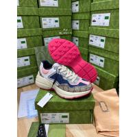 ราคา รองเท้าผ้าใบ GUCCI Men and Womens Canvas Shoes (20766823350)