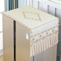 ราคา ผ้าคลุมตู้เย็นเพิ่มความหนาผ้าคลุมเครื่องซักผ้าตู้เย็นประตูเดียวผ้าคลุมตู้เย็นประตูเดียวผ้าคลุมกันฝุ่นด้านบนตู้เย็นประตูบานเปิดคู่ใหญ่สไตล์ยุโรป (12435077259)