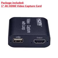 ราคา WVVMVV HD 4K HDMI Video Capture Card HDMI To USB 2 0 Video Capture Board Game Record Live Streaming Broadcast TV Local Loop (11643738146)