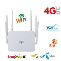 ราคา 4G Wifi Router Tanpa Wayar Cpe Gateway 2 4G 300Mbps 5G 1200Mbps Wi Fi Jalur Lebar Hotspot Mudah Alih modem Ap 6 Antena (20610784365)