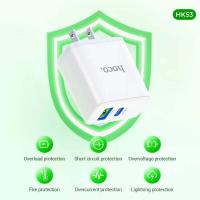 ราคา HOCO HK53 หัวชาร์จไว PD20W QC3 0 มี 2พอร์ตการชาร์จ USB และ Type C ชาร์จได้ 2เครื่องพร้อมกัน ส่งไว มีของพร้อมส่งในไทย HOCO (19601493682)