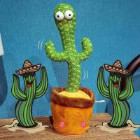 ราคา dance cactus น้องบอง กระบองเพชรเต้น กระบองเพชรพูดได้ แคคตัสเต้น แคคตัสบิดแคคตัสร้องเพลงเต้นรำของขวัญวันเกิด ของเล่นเด็ก USB rechargable (16837257143)