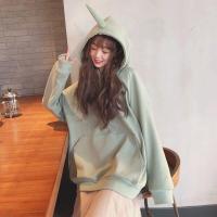 ราคา girlstyle พร้อมส่ง เสื้อกันหนาวมีฮู้ดโอเวอร์ไซส์ เทเลทับบี้ Teletubbie Oversize hoodie (11336937636)