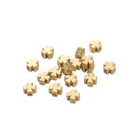 ราคา 10ชิ้น14K ลูกปัดทองเหลืองรูปดอกไม้นำโชคลูกปัดทรงหลวมสำหรับสร้อยข้อมือต่างหูสร้อยคอทำเครื่องประดับแบบทำมือชุบทอง (20629399330)