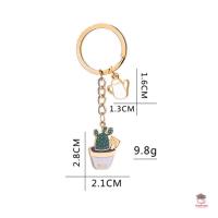 ราคา พวงกุญแจโลหะ รูปกระบองเพชร พวงกุญแจกระบองเพชร แคคตัส กระบองเพชร ไม้อวบน้ำ cactus succulent (21305433851)