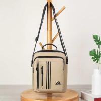 ราคา ADIDASกระเป๋าผู้ชายและผู้หญิงกีฬากระเป๋าสะพายข้างกระเป๋าสะพายไหล่ลำลอง (21015953168)