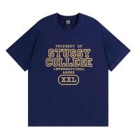ราคา Stussy SS23 PROPERTY OF TEE STUSSY Letter Printing Men Women Fashion Pure Cotton Round Neck Short Sleeve T Shirt (19789305293)