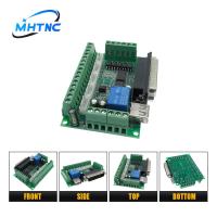 ราคา Breakout Board CNC DB25 MACH3 5 Axis Interface Drive Motion Controller with optical coupler for stepper motor drive controller (20196503925)