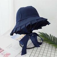 ราคา พร้อมส่ง หมวกแฟชั่นซัมเมอร์ปีกกว้าง มีสาย มีหลายสี ภ (20054968511)