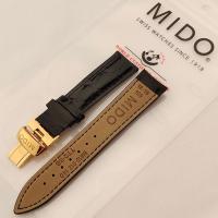 ราคา 2023 Mido watch strap genuine leather original Berencelli M007207 womens 18 16 patent leather bright leather strap 18MM (19955767118)