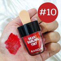 ราคา 1ชิ้น SALE ไม่มีกล่อง KAOIYA ลิปแมทท์จุ่ม ไอติม กันน้ำจริงๆไม่มโน Matte Dear Darling Tint 8ml (9678093655)