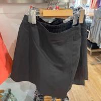 ราคา UNIQLO เสื้อชุดเดรสหน้าร้อนห้องลองเสื้อ2023ตัวผ้าลินินผสมกระโปรงผ่ากระโปรงสั้น456277กางเกงทรงหลวมลำลอง (19667222641)