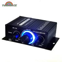 ราคา AK170 Audio Amplifier 40W 12V Home Car Hifi Power Amplifier 2 Channel Integrated Mini Amplifier Stereo Power Amplifier Home Sound Power Amp For Home Stereo System Computer Speaker (21286004294)