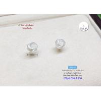 ราคา ต่างหูเงินแท้ งานสุโขทัยแท้ ตะกร้อ 3 4 สาย แบบตัดลาย กว้าง 8 mm เนื้อเงินแท้งานสุโขทัย งานช่างทอง (16954820596)