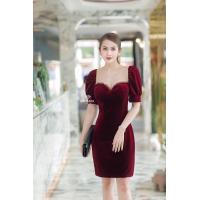 ราคา GANNIESHOP 467 พร้อมส่งDress เดรส เดรสสีแดง ชุดสีแดง คริสต์มาส เดรสใส่ตรุษจีน เดรสใส่ไปงานแต่ง เดรสใส่ปีใหม่ M 4XL เดรสสั้น เดรสกำมะหยี่ เดรสออกงาน เดรสผู้หญิง เดรสแฟชั่น เดรสสาวอวบ เดรสเกาหลี (129962