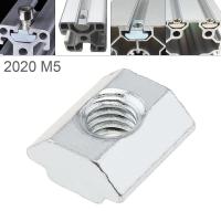 ราคา 1PCS M10สำหรับ45 Series Slot T Nut เลื่อน T Nut Hammer Drop In Nuts Fasten Connectors 4545อลูมิเนียม Extrusions (16518859886)