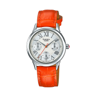 ราคา ของแท้100 คาสิโอ นาฬิกาข้อมือ Casio Sheen สายสหนังแท้ รุ่น SHE 3049L 7A SHE 3049L 7 ร้าน Time4You T4U ประกัน1ปี (11200043256)