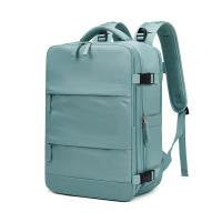 ราคา Mens Womens travel Backpack Teenage girl USB charging Business Laptop Backpack With shoe bag 15 6 inch waterproof school Backpack (20105686602)