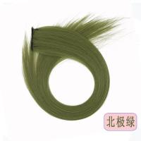 ราคา ต่อผมสังเคราะห์คลิปเดียวทนความร้อนได้ผมยาวรุ้งหยักหยิกสไตล์หลากสี (19852831546)