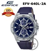 ราคา CASIO Edifice รุ่น EFV 640 ของแท้ 100 Chronograph นาฬิกาผู้ชาย แนวสปอร์ต ประกัน CMG 1 ปี EFV EFV640 EFV 640 (19819080762)