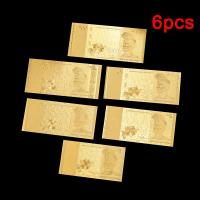 ราคา Picha 6pcs มาเลเซียทองฟอยล์ธนบัตร ringgit สกุลเงินหมายเหตุคอลเลกชันของที่ระลึก (19273469559)