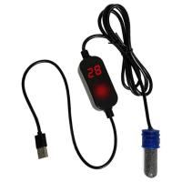 ราคา Fish Tank Heater USB Fish Tank Heater Temperature Adjustable Small Fish Tank Heater for Turtle Betta Fish LED Display helpful (16842675655)