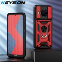 ราคา KEYSION เคสสำหรับ NOKIA กันกระแทก X100 5G C30 C20 C10สไลด์ C1ป้องกันเลนส์กล้องขาตั้งโทรศัพท์โทรศัพท์เคสสำหรับโนเกีย G10 G20 (17112061929)