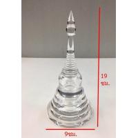 ราคา เจดีย์ อะคริลิค 2 ชั้น ถอดประกอบได้ 3ชิ้น ขนาดเส้นผ่านศูนย์กลางฐาน 9ซม ความสูง 19ซม สำหรับบรรจุพระบรมสารีริกธาตุได้มากถึง 2 ชั้น รูปทรงสวยงาม เนื้อใส แวววาว ทนทาน อายุการใช้งานยาวนาน เกลียวหมุนปิดแน่น