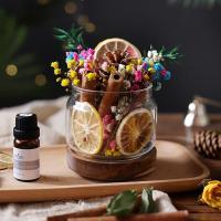 ราคา Cinnamon fire free aromatherapy essential oil fresh home indoor bathroom air dried flower ornaments long lasting fragrance diffuser gift (20533410599)