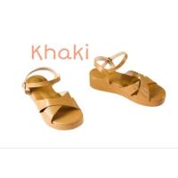 ราคา รองเท้าแตะหญิง รองเท้าผู้หญิง รองเท้าแฟชั่นผู้หญิง รองเท้าแตะแฟชั่นผู้หญิง รองเท้ารัดส้น รองเท้าส้นตึก รุ่น MERRY (15604779190)