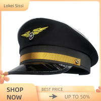 ราคา Lokei หมวกกัปตันหมวกกองทัพเรือพรรคเครื่องแต่งกายตำรวจเรือแคปเรือเรือเรือทะเล Attendant (20239223612)