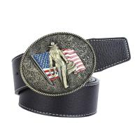 ราคา LazaraLife Western American FLAG Rider สายหนังเข็มขัดหัวเข็มขัดคาวบอยผู้ขับขี่รถจักรยานยนต์ (10455366384)
