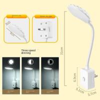 ราคา HOMEMI บ้านในบรรทัด LED อ่านและการเรียนรู้โคมไฟติดผนังประเภทซ็อกเก็ตที่มีสวิทช์ปรับความสว่างห้องนอนแสงโคมไฟ (16742067919)