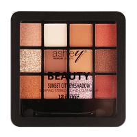 ราคา A 362 Ashley Beauty Sunset City Eyeshadow (13638890927)