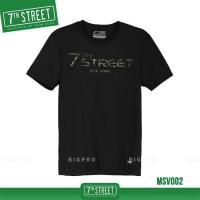 ราคา 7th Street เสื้อยืด แนวสตรีท รุ่น ลายทหาร ดำ MSV002 ของแท้ (14943005748)