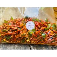 ราคา พริกทอดกรอบสมุนไพร 1000 กรัม งาขาว ถั่วลิสง ใบมะกรูด (10300755262)