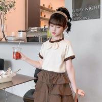 ราคา ชุดเด็กผู้หญิงฤดูร้อน 2023 เสื้อผ้าเด็กแขนสั้นสไตล์ใหม่ชุดสองชิ้นเด็กผู้หญิงเสื้อผ้าหน้าร้อนเสื้อผ้าเด็กใหญ่แฟชั่น (20600087159)