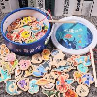 ราคา ของเล่นไม้ตกปลา ของเล่นพัฒนาการเด็ก ฝึกสมาธิเด็ก ฝึกภาษา ตกปู ตกปลา สัตว์ทะเล แบบดูดแม่เหล็ก (20572571527)