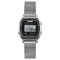 ราคา Skmei 1901 นาฬิกาข้อมือดิจิทัล 3Bar กันน้ํา หน้าปัดขนาดเล็ก หรูหรา สไตล์สปอร์ต แฟชั่นสําหรับผู้หญิง JYUE (20405344461)