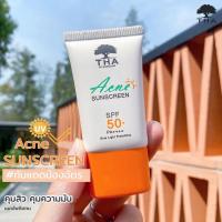 ราคา THA BY NONGCHAT Acne Sunsreen SPF50 PA 15 g แอคเน่ซันสกรีน ฑา ครีมกันแดด บาย น้องฉัตร (20316627572)