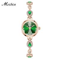 ราคา MEIBIN หรูหราเพชรผู้หญิงนาฬิกาแบรนด์ชั้นนำผู้หญิงสร้อยข้อมือควอตซ์นาฬิกาสำหรับสุภาพสตรีนาฬิกาข้อมือ R Hinestone หญิงที่สง่างาม (20010187823)