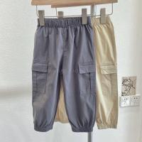 ราคา Uniqlo Japanese Recommend micro spring summer boy clothes long thin type of recreational pants pants of anti mosquito overalls children neutral (18981232769)