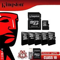 ราคา COD ฟรี คลังสินค้าพร้อม Kingston การ์ด SD การ์ดความจำ16GB 32GB 64GB 128GB 256GB 512บัตร TF Micro SD Class10 1GB 2GB 4GB 8GB (17813107718)