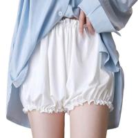 ราคา กางเกงขาสั้นฟักทองใส่สบายกางเกงซับในสีทึบผู้หญิงทรงฟักทองกางเกงกีฬาแบบหลวมเสื้อผ้าผู้หญิง (19297441462)